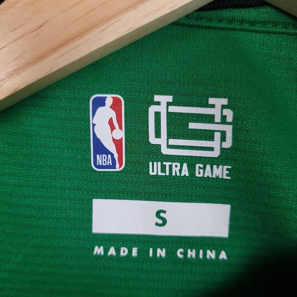 Boston Celtics Jersey Mens Small Green NBA Basketball Ultra Game Tatum 0